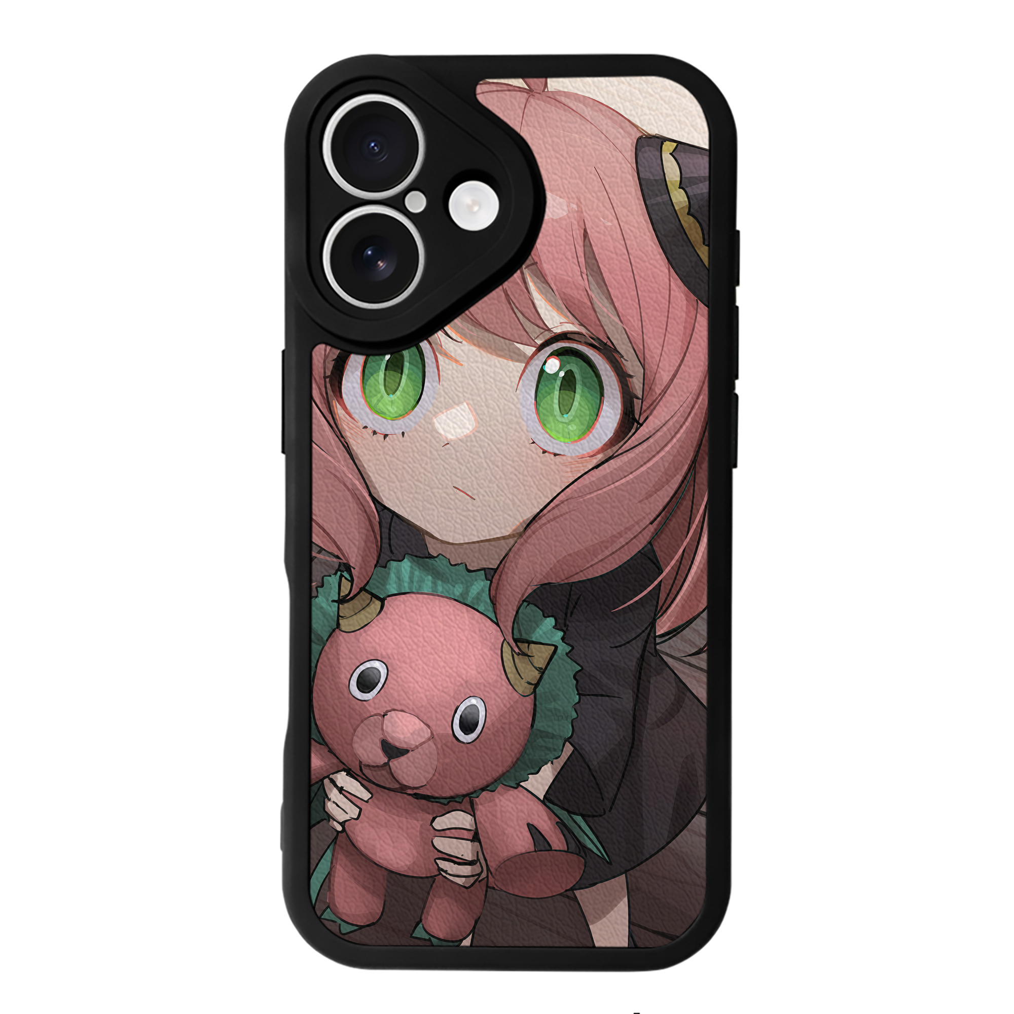 （画像用） SPY×FAMILY间谍家家酒 【iPhone 16シリーズ対応】シリコンスマホケース（レザー調） 材質：シリコン